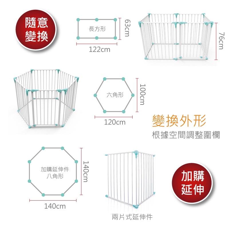 ❰免運❱ DEMBY Space 遊戲圍欄護欄 PL16 附地墊 嬰兒安全護欄  快拆設計 免工具 嬰兒用品 送禮-細節圖7