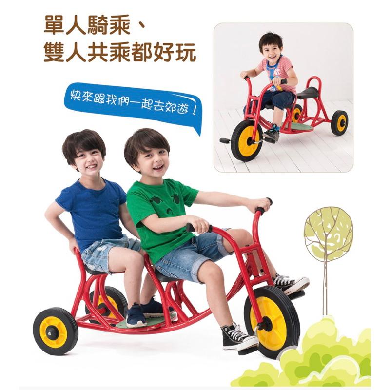 ❰免運❱ Weplay 雙人腳踏車 原廠認證 台灣製造 腳踏車 戶外運動 幼教用品 遊戲 兒童用品 協調平衡訓練 幼稚園-細節圖4