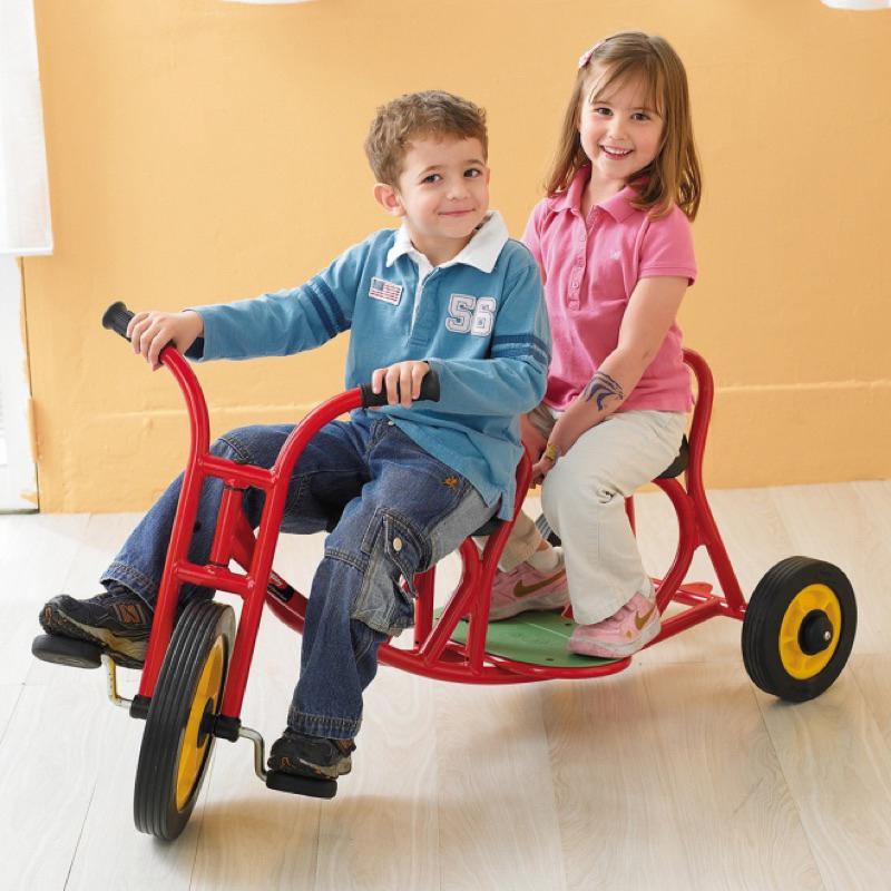 ❰免運❱ Weplay 雙人腳踏車 原廠認證 台灣製造 腳踏車 戶外運動 幼教用品 遊戲 兒童用品 協調平衡訓練 幼稚園-細節圖8
