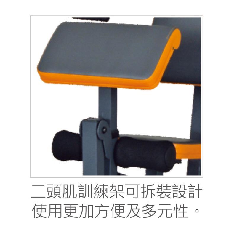 ❰免運❱ SW-K3001 多功能重量訓練機 健身器材 重量訓練 肌耐力 健身房設備 胸部舉推 高位拉力 低位划船-細節圖3
