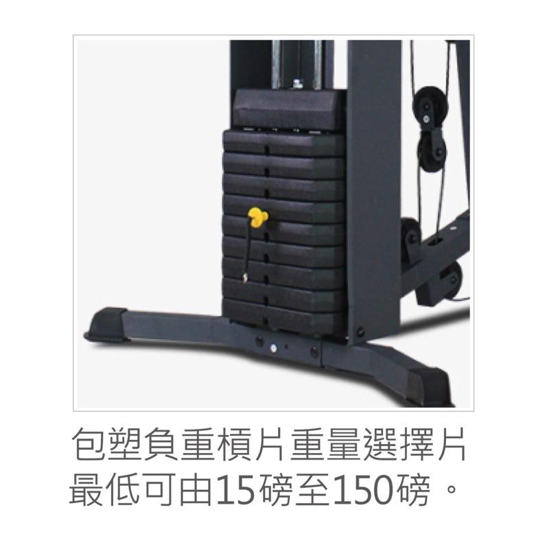 ❰免運❱ SW-K3001 多功能重量訓練機 健身器材 重量訓練 肌耐力 健身房設備 胸部舉推 高位拉力 低位划船-細節圖6