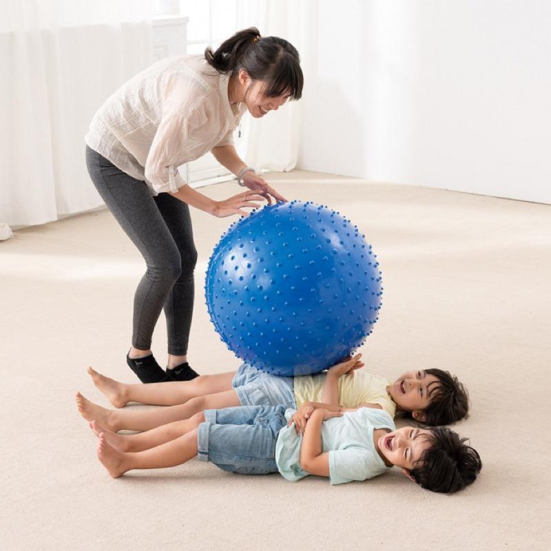 ❰免運❱ Weplay 彈力觸覺球 台灣製造 體能遊戲 平衡訓練 瑜珈球 幼教用品 幼稚園 親子活動 彈跳 遊戲-細節圖7