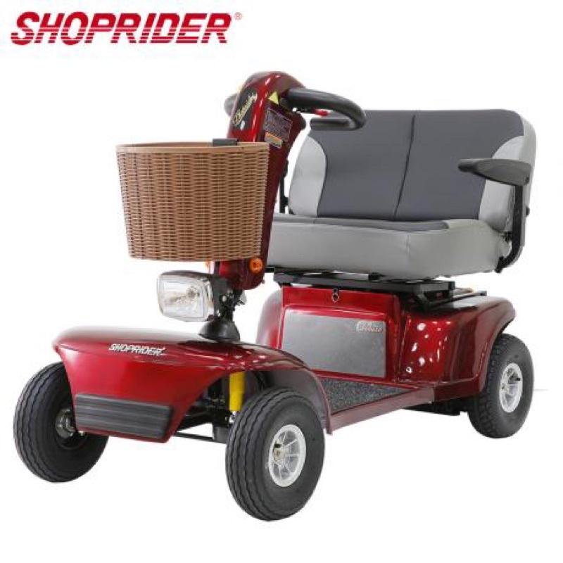 ❰免運❱ 必翔 TE-9D 電動代步車雙人共乘款 SHOPRIDER 雙人 電動車 銀髮 輔具 看護 兩人 共乘-細節圖8