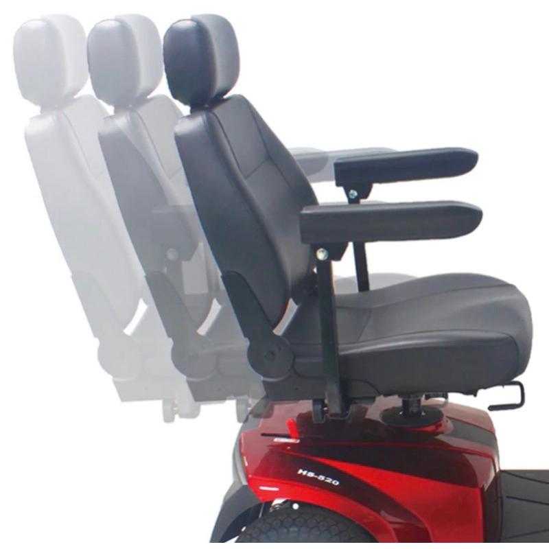 ❰免運❱ 建迪 HS-520 電動輕巧4輪代步車 供售後保固 中型四輪代步車 代步車 台灣精品 四輪車-細節圖5