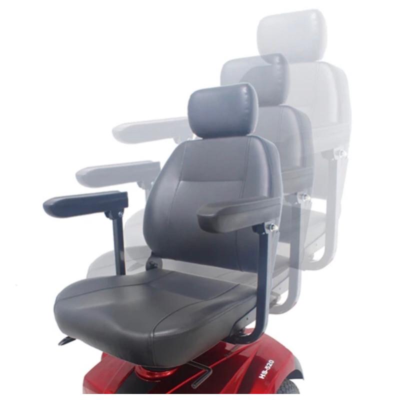 ❰免運❱ 建迪 HS-520 電動輕巧4輪代步車 供售後保固 中型四輪代步車 代步車 台灣精品 四輪車-細節圖6