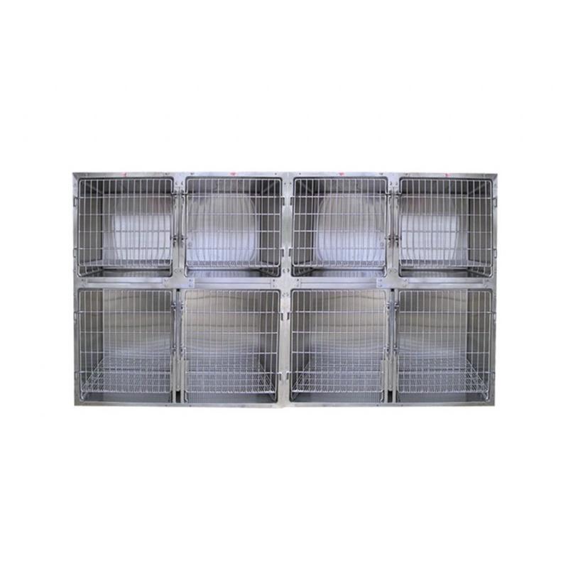 ❰杏暉❱ 耀宏 YH256 組合式不鏽鋼隔離籠 不鏽鋼 不銹鋼 動物 醫院 診所 設備 YAHO 推車 隔離 組合式-細節圖2