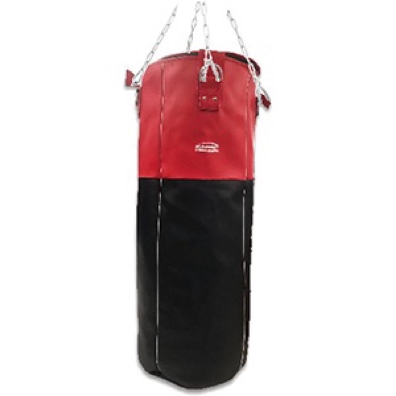 ❰免運❱ 三普 KM-36FI 紅黑皮革大沙包 沙包 沙袋 台灣製 拳擊 健身器材 運動 重訓 皮革 有氧運動 比賽-細節圖2