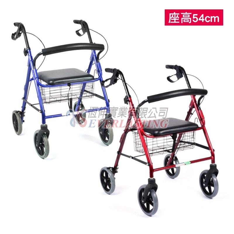 ❰免運❱ 恆伸 ER-3108 鋁合金四輪助步車 菜籃車 助行車 銀髮輔具 散步車 公司貨-細節圖4