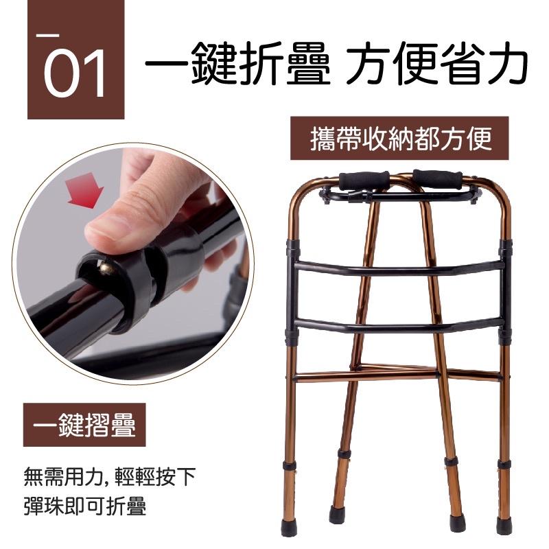 ❰免運❱ 三樂事 Sunlus 標準型助行器 SP5608 台灣製 鋁合金 助行器 輔具 補助-細節圖5