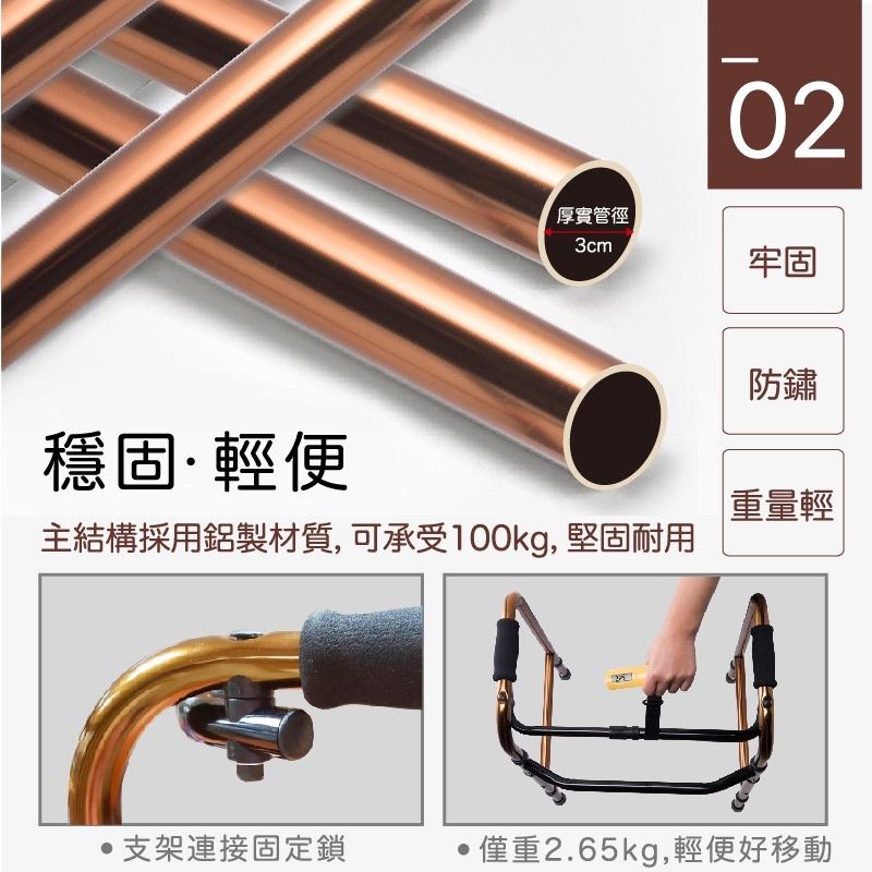 ❰免運❱ 三樂事 Sunlus 標準型助行器 SP5608 台灣製 鋁合金 助行器 輔具 補助-細節圖6