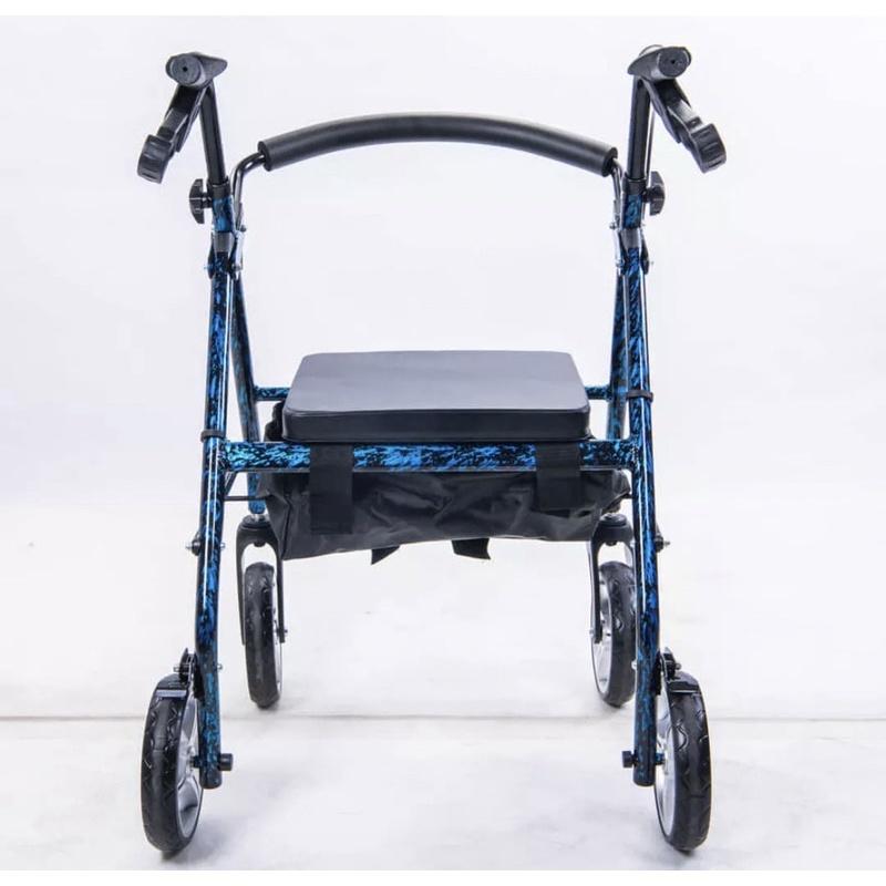 ❰免運❱ 均佳 JK-005 鋁合金四輪助行車 一般型 輕量化 鋁合金 助步車 四輪車 散步車 買菜車 輔具 銀髮 機構-細節圖3