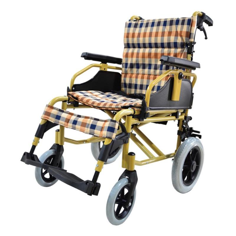 ❰免運❱ 必翔銀髮 移位型看護輪椅 PH-163BF 小輪 拆腳 扶手可調 鋁合金輪椅 輪椅B款 輕量化輪椅-細節圖3