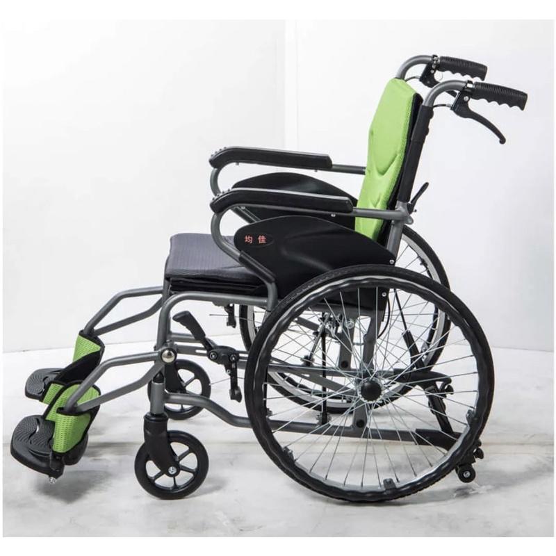 ❰免運❱ 均佳 JW-250 鋁合金掀腳輪椅 輕巧型 輪椅B款 輕量化 鋁合金 輪椅 輔具 銀髮 機構 補助 長照 醫院-細節圖4