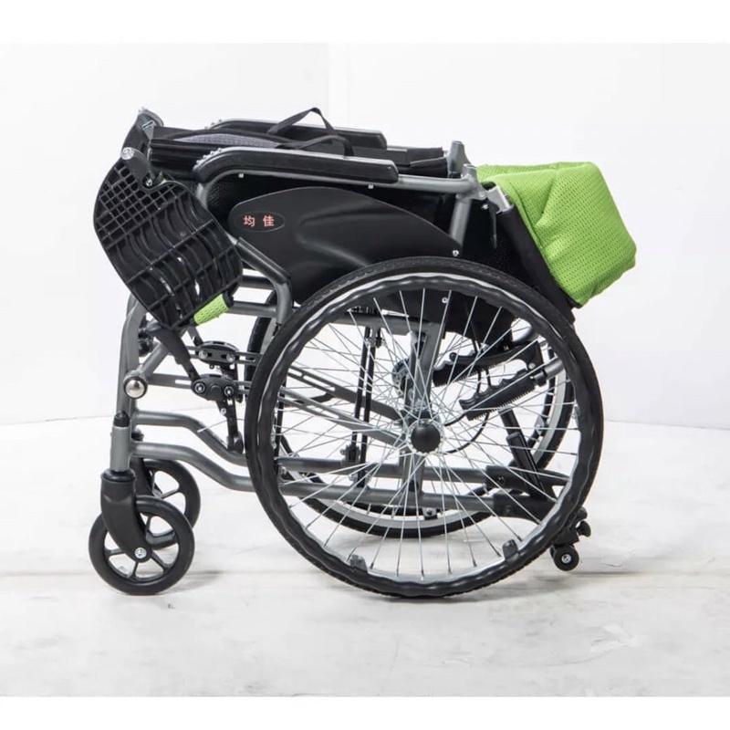 ❰免運❱ 均佳 JW-250 鋁合金掀腳輪椅 輕巧型 輪椅B款 輕量化 鋁合金 輪椅 輔具 銀髮 機構 補助 長照 醫院-細節圖5