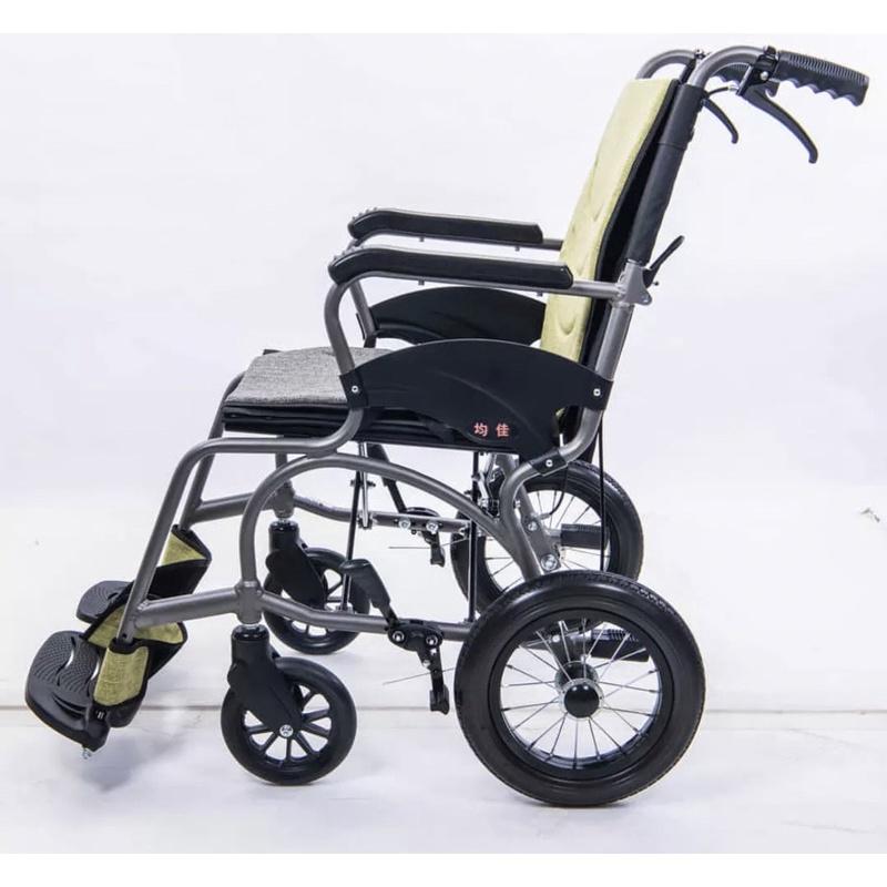 ❰免運❱ 均佳 JW-X30-12 鋁合金輕量化輪椅 小輪 看護型 輪椅B款 輕量化 鋁合金 輪椅 輔具 銀髮 補助-細節圖4