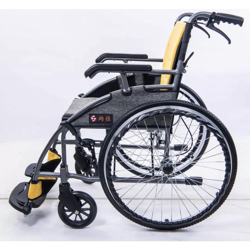 ❰免運❱ 均佳 JW-X20 鋁合金流線型輪椅 便利型 輪椅B款 輕量化 鋁合金 輪椅 輔具 銀髮 機構 補助-細節圖4