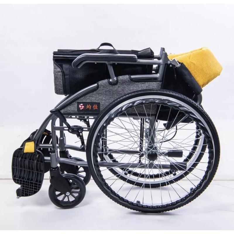 ❰免運❱ 均佳 JW-X20 鋁合金流線型輪椅 便利型 輪椅B款 輕量化 鋁合金 輪椅 輔具 銀髮 機構 補助-細節圖5