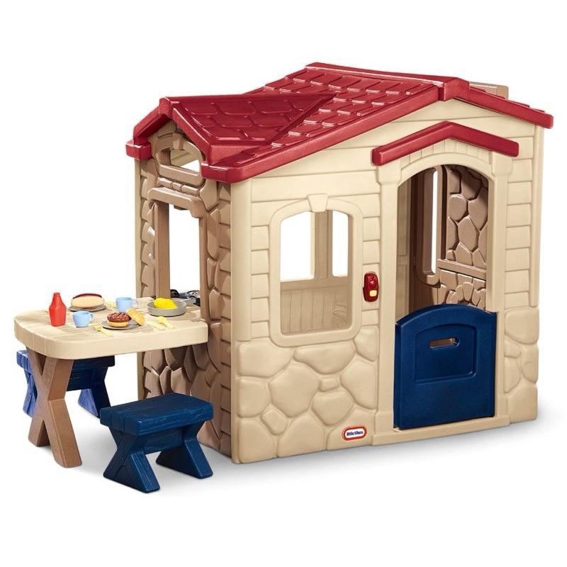 ❰免運❱ little tiles 野餐遊戲屋 遊戲屋 秘密基地 野餐版 角色扮演 兒童學習玩具 小屋 辦家家酒 玩具-細節圖4