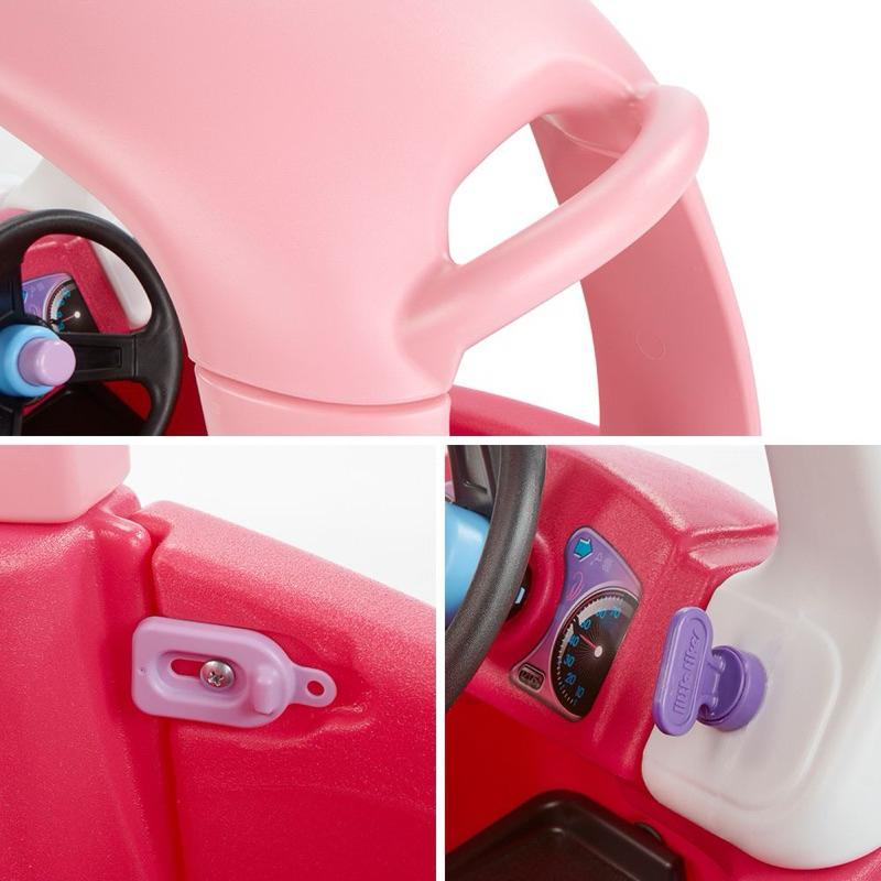 ❰免運❱ little tikes 公主腳行車 腳行車 兒童學習玩具 手腳協調訓練 腳力車 腳踏車 滑步車 小孩推車-細節圖5