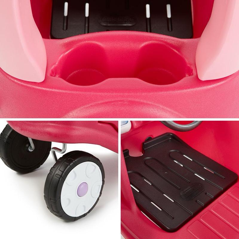 ❰免運❱ little tikes 公主腳行車 腳行車 兒童學習玩具 手腳協調訓練 腳力車 腳踏車 滑步車 小孩推車-細節圖6