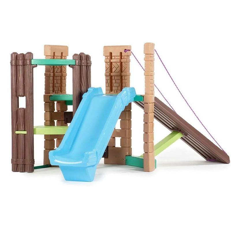 ❰免運❱ little tikes 城岩攀爬滑梯 秘密基地 遊戲區 兒童學習玩具 溜滑梯 平衡訓練 室外遊戲 滑梯-細節圖7