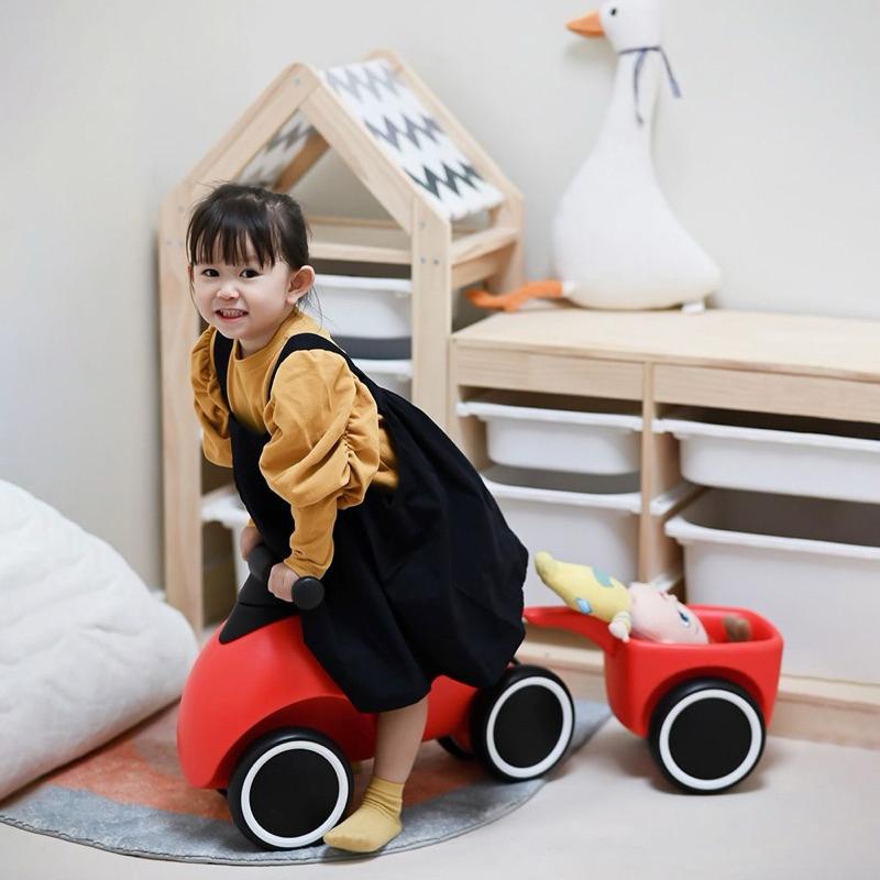 ❰免運❱ montasen 運將載貨滑步車 兒童學習玩具 手腳協調訓練 腳力車 腳踏車 滑步車 觸覺刺激 平衡訓練 邏輯-細節圖2