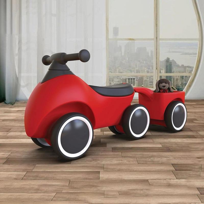 ❰免運❱ montasen 運將載貨滑步車 兒童學習玩具 手腳協調訓練 腳力車 腳踏車 滑步車 觸覺刺激 平衡訓練 邏輯-細節圖3