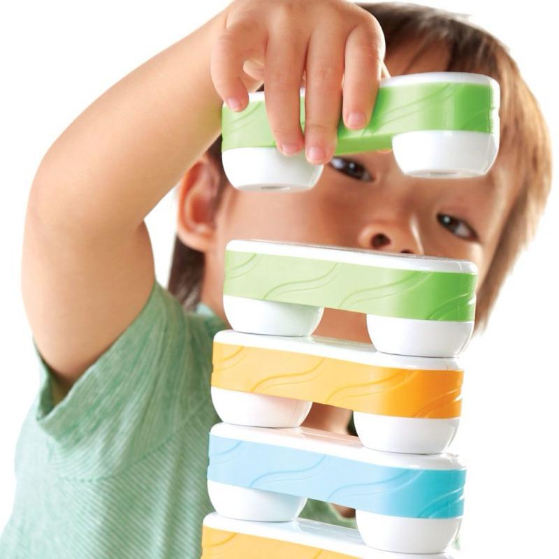 ❰免運❱ guidecraft 觸覺磁力連結積木-16件 兒童玩具 手眼協調訓練 益智玩具 遊戲 觸覺刺激 邏輯思考玩具-細節圖4