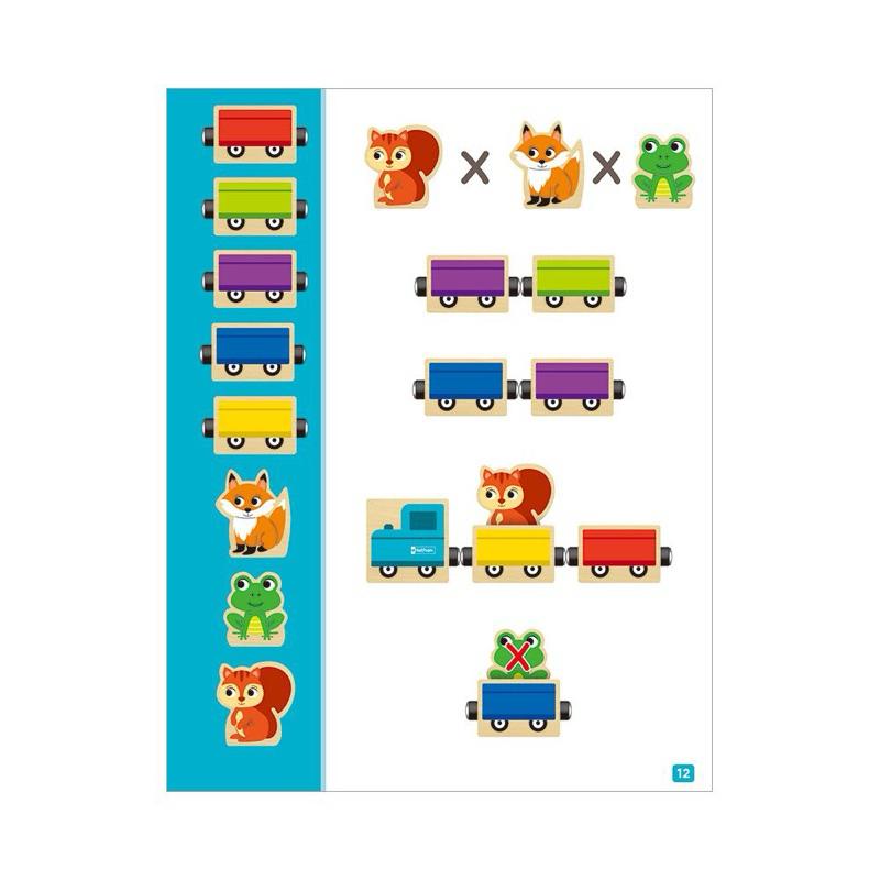 ❰免運❱ Nathan 解謎小火車 桌遊 兒童學習玩具 手眼協調訓練 益智玩具 遊戲 觸覺刺激 邏輯思考 小孩玩具-細節圖5