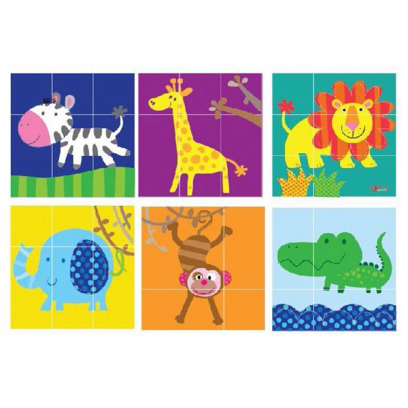 ❰免運❱ Classic World 野生動物立體拼圖 桌遊 兒童學習玩具 手眼協調訓練 益智玩具 遊戲 觸覺刺激 玩具-細節圖2