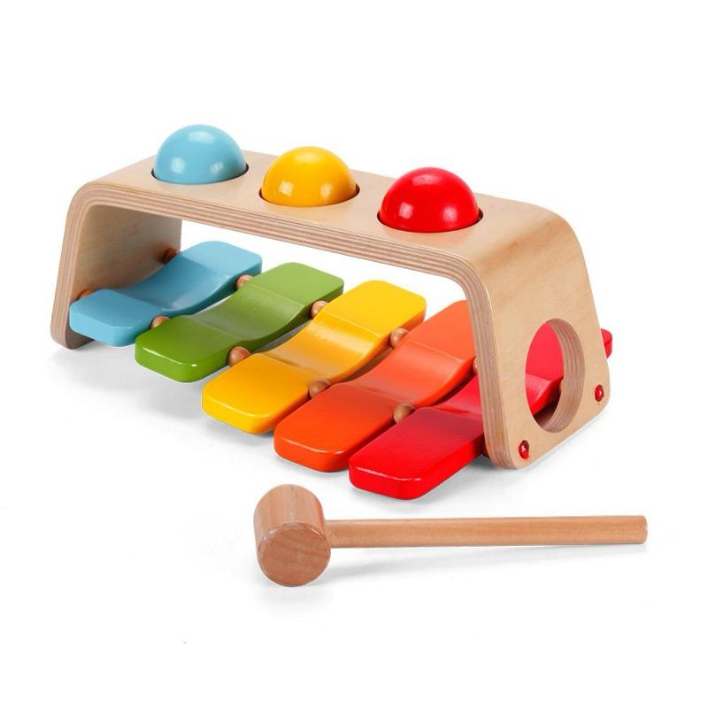 ❰免運❱ Classic World 二合一打擊遊戲 桌遊 兒童學習玩具 手眼協調訓練 益智玩具 遊戲 觸覺刺激 邏輯-細節圖8