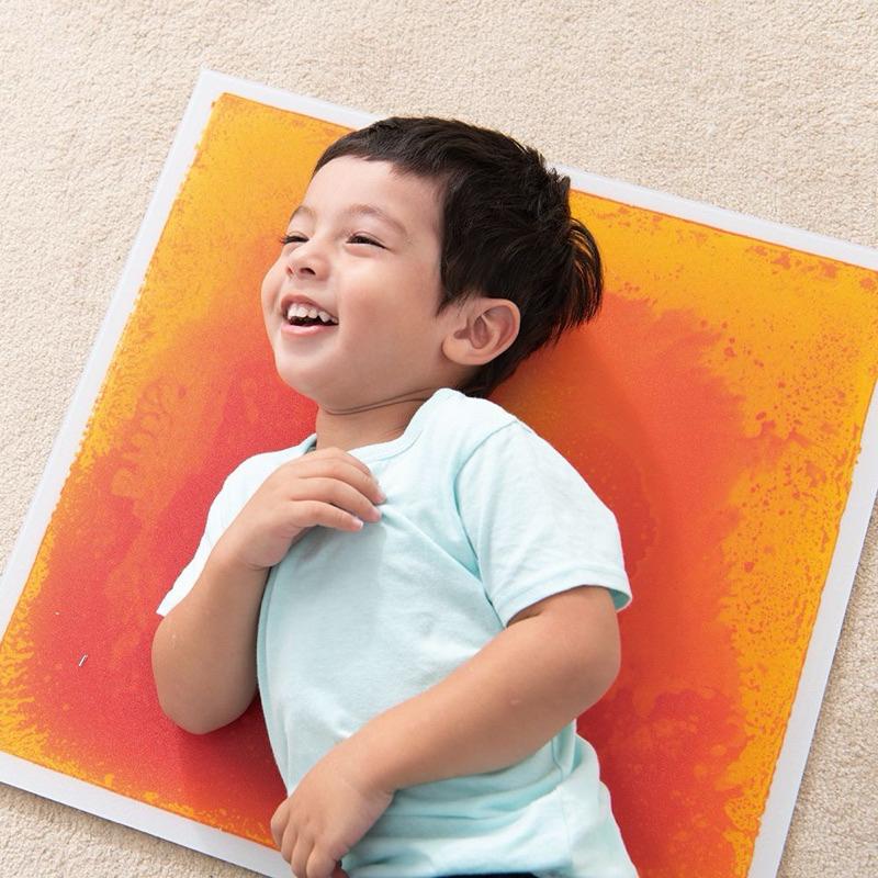 ❰免運❱ SURFLOOR水彩地墊-方形 兒童玩具 手眼協調訓練 益智玩具 遊戲 觸覺刺激 邏輯思考 學習設備 小孩玩具-細節圖6