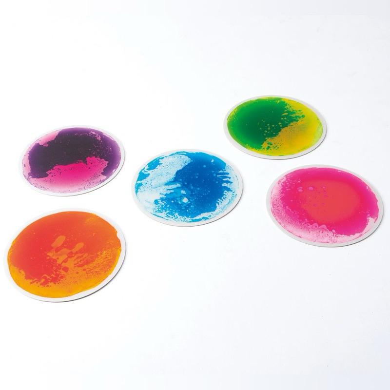 ❰免運❱ SURFLOOR水彩地墊-圓形 兒童地墊 手眼協調訓練 益智玩具 遊戲 觸覺刺激 邏輯思考 學習設備 小孩玩具-細節圖6