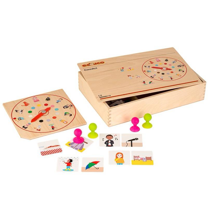 ❰免運❱ educo 羅盤指針黏一黏 桌遊 兒童學習玩具 手眼協調訓練 益智玩具 遊戲 觸覺刺激 邏輯思考 小孩玩具-細節圖8