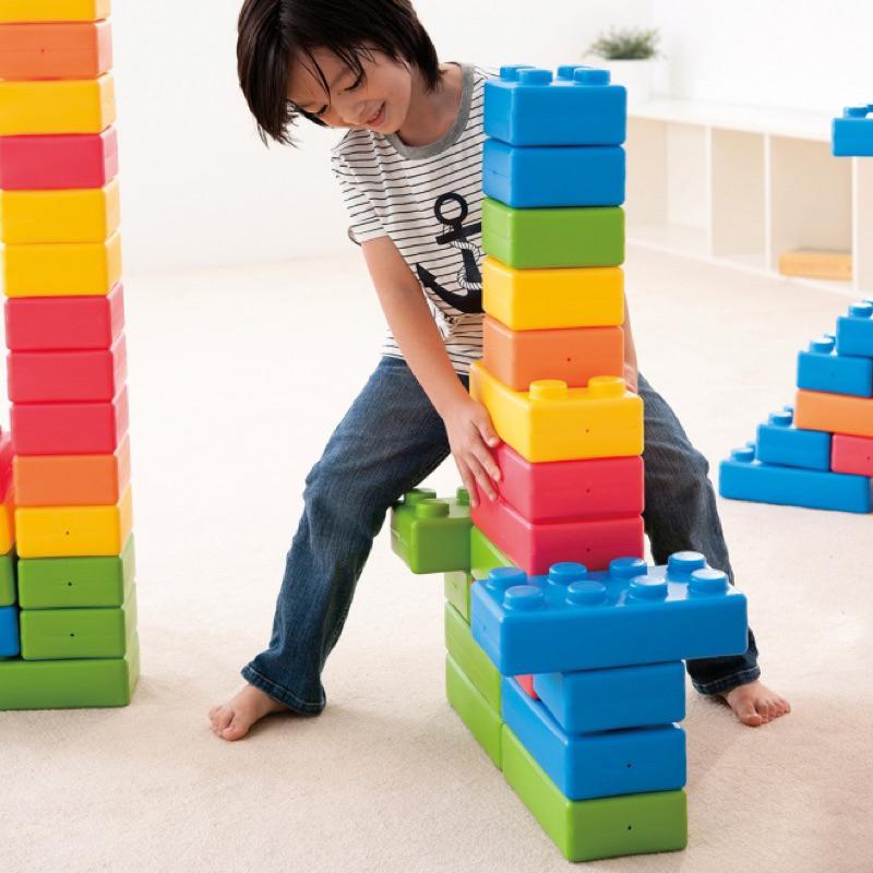 ❰免運❱ Weplay 歡樂大積木 45件 台灣製造 手眼協調 平衡訓練 學習運動 益智玩具 幼教用品 遊戲 兒童玩具-細節圖3