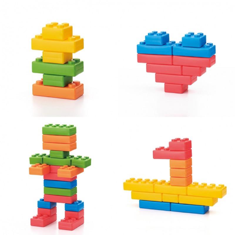 ❰免運❱ Weplay 歡樂大積木 45件 台灣製造 手眼協調 平衡訓練 學習運動 益智玩具 幼教用品 遊戲 兒童玩具-細節圖7