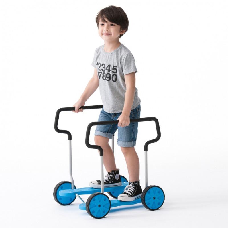 ❰免運❱ Weplay 雙人平衡踩踏車 台灣製造 平衡練習 學習控制 手眼腳協調 室內活動 幼教用品 遊戲 兒童玩具-細節圖4