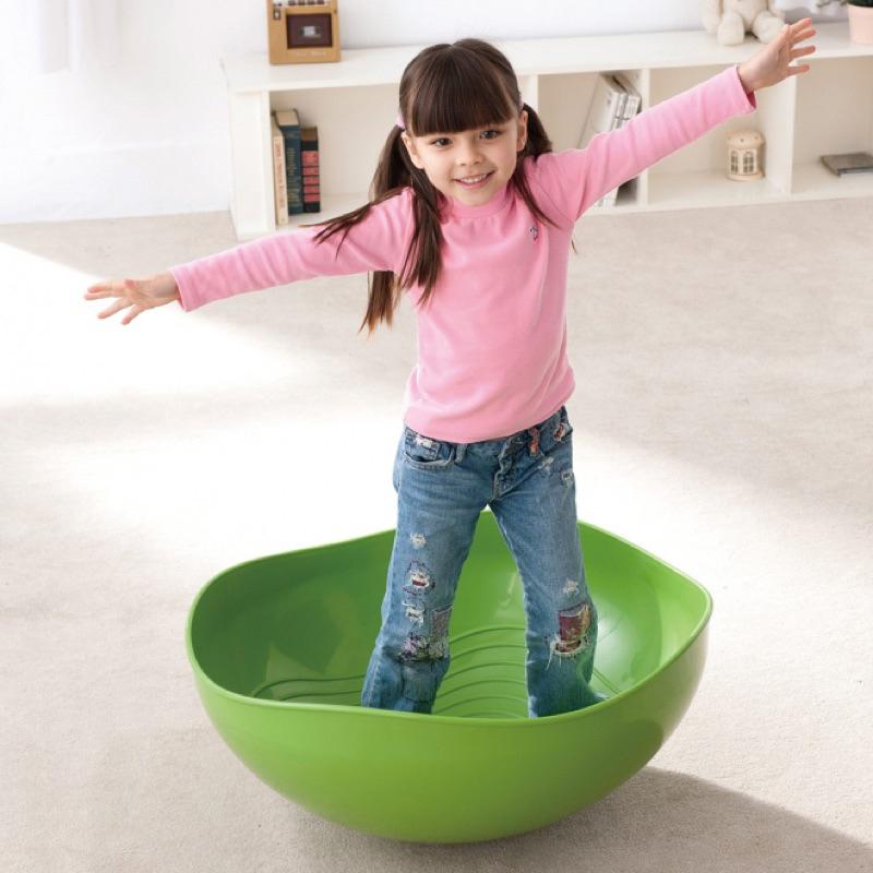 ❰免運❱ Weplay 搖滾陀螺 綠 原廠認證 台灣製造 平衡練習 關節靈活訓練 室內活動 幼教用品 遊戲 兒童玩具-細節圖7