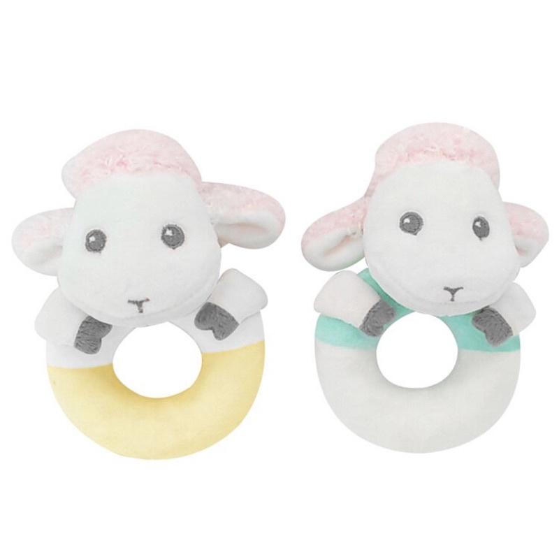 ❰免運❱ QSHION QQ羊手搖鈴 台灣製造 手搖鈴 玩偶 布偶 嬰兒幼兒 安撫玩偶-細節圖2