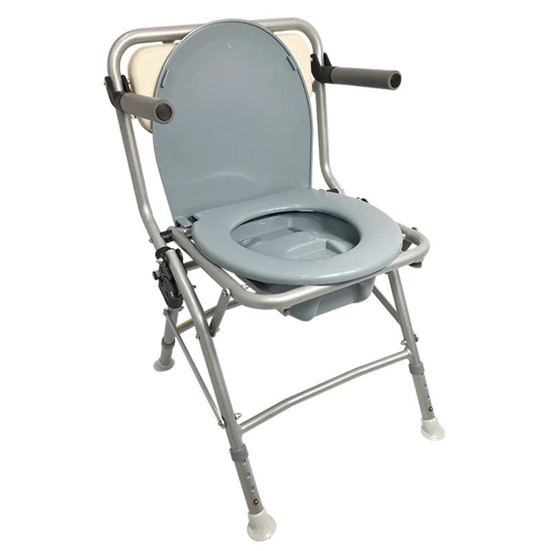 ❰免運❱ 祥巽 便器椅 CC-05 日式便盆椅 輕量鋁合金 高度可調 可收合 鋁合金 銀髮輔具 洗澡椅 補助-細節圖2
