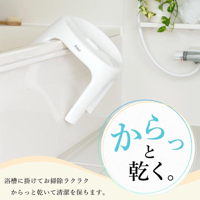 ❰免運❱ EMEAL 浴椅 白色 洗澡椅 沐浴椅 日本進口 抗菌 衛浴潔淨 防水 椅子 居家輔具 銀髮族-細節圖4