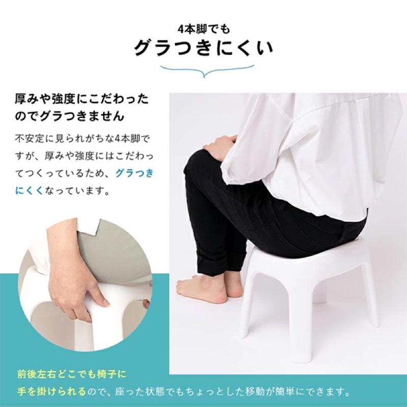 ❰免運❱ EMEAL 浴椅 白色 洗澡椅 沐浴椅 日本進口 抗菌 衛浴潔淨 防水 椅子 居家輔具 銀髮族-細節圖7