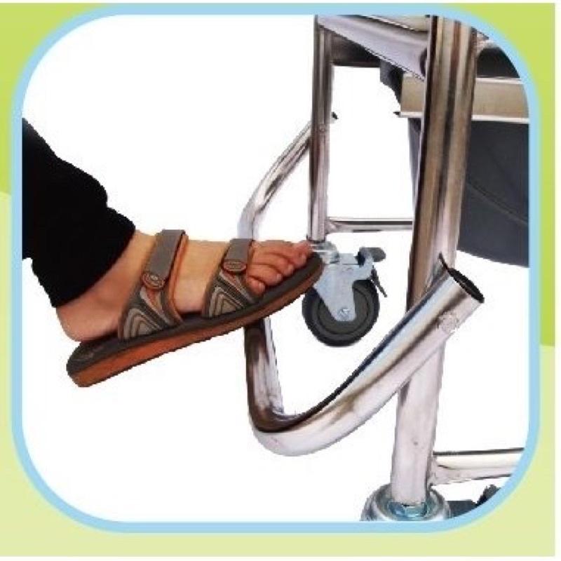 ❰免運❱ 杏華 ST020-23B 不鏽鋼 附輪便器椅 不鏽鋼 便盆椅 洗澡椅 沐浴椅 銀髮 輔具 不銹鋼-細節圖6