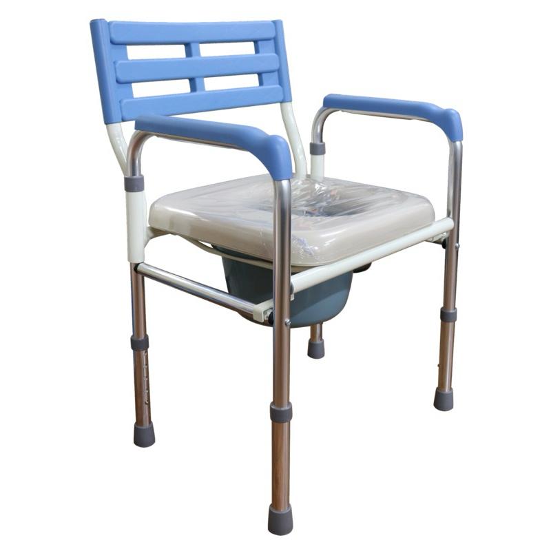 ❰現貨❱ 杏華 BM1 鋁附便器椅 鋁合金 輕量化 便盆椅 洗澡椅 沐浴椅 銀髮 輔具 補助-細節圖2