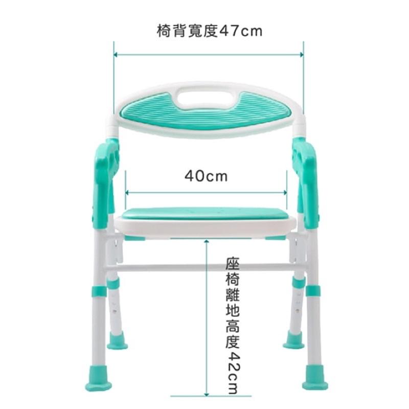 ❰免運❱ 三樂事 Sunlus 折疊式軟墊洗澡椅 沐浴椅 SP5606 可調高低 可折疊 軟墊 輔具 補助-細節圖5