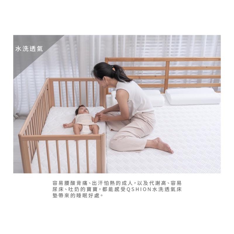 ❰免運❱ QSHION 石墨烯 單人涼感薄墊 高5/8公分 台灣製造 單人床墊 露營 涼感 全無毒 抑菌防蟎-細節圖7