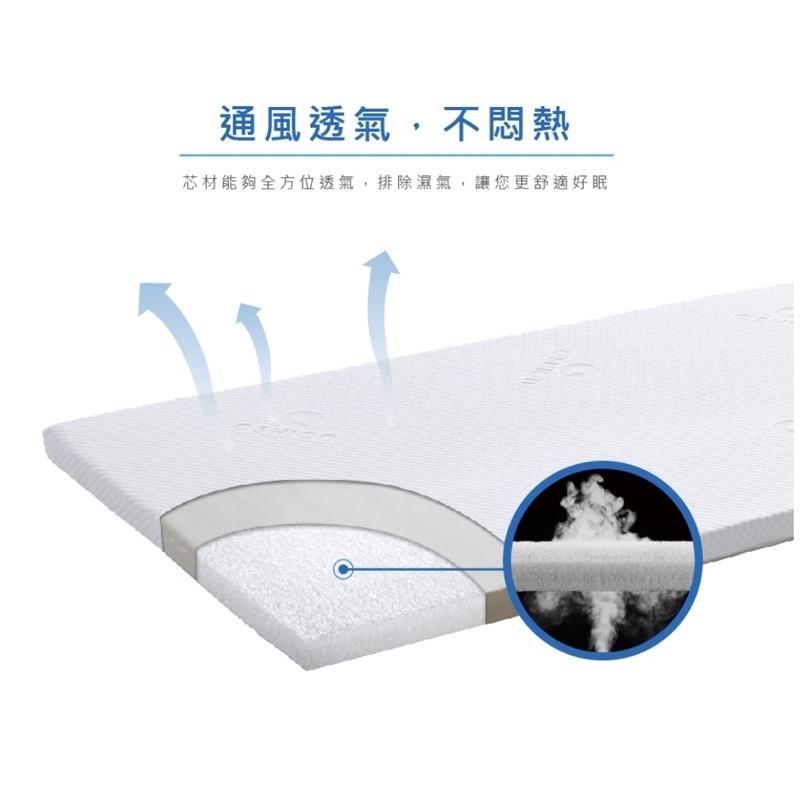 ❰免運❱ QSHION 透氣水洗雙人床墊 高3/5/8cm 台灣製造 單人床墊 雙人床墊 透氣 抑菌防蟎 寢具-細節圖7