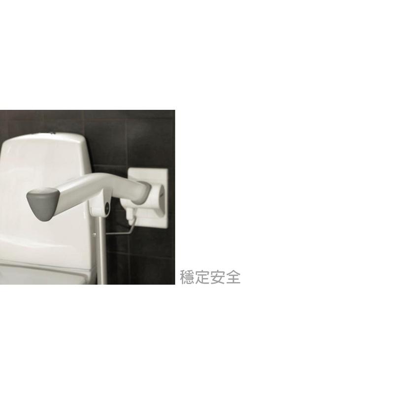 ❰免運❱ 瑞典 Etac 益他REX馬桶扶手 可收折 鋁合金 不鏽鋼 安全扶手 起身扶手 馬桶 廁所 扶手-細節圖5