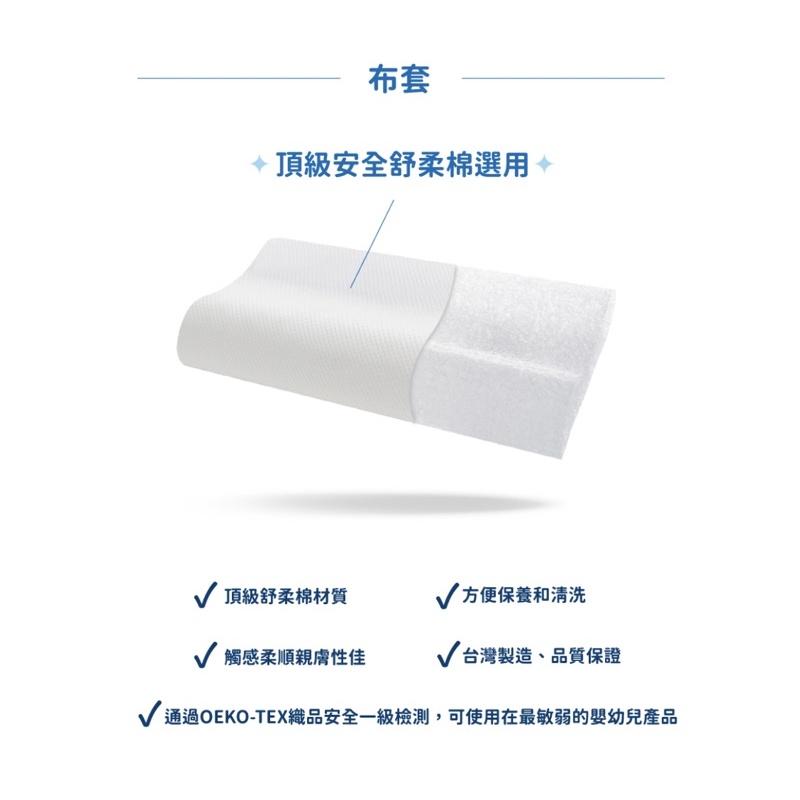 ❰免運❱ QSHION 透氣舒柔釋壓枕 透氣舒壓 放蟎抗菌 台灣製造 頸椎枕 專利設計 人體工學-細節圖7