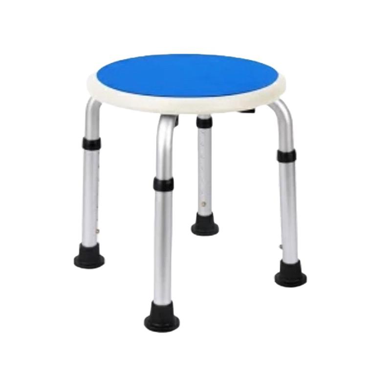 ❰免運❱ FZK 富士康 圓形洗澡椅 FZK-5003 FZK-0030 鋁合金沐浴椅 洗澡椅 浴室廁所 沖澡椅 銀髮-細節圖4